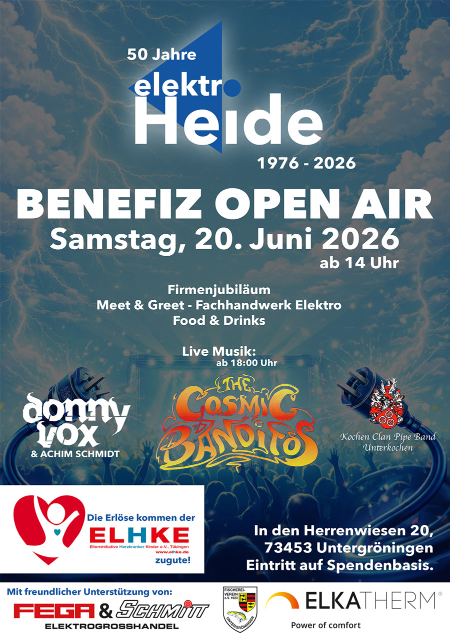 Benefiz Open Air - 50 Jahre Elektro Heide